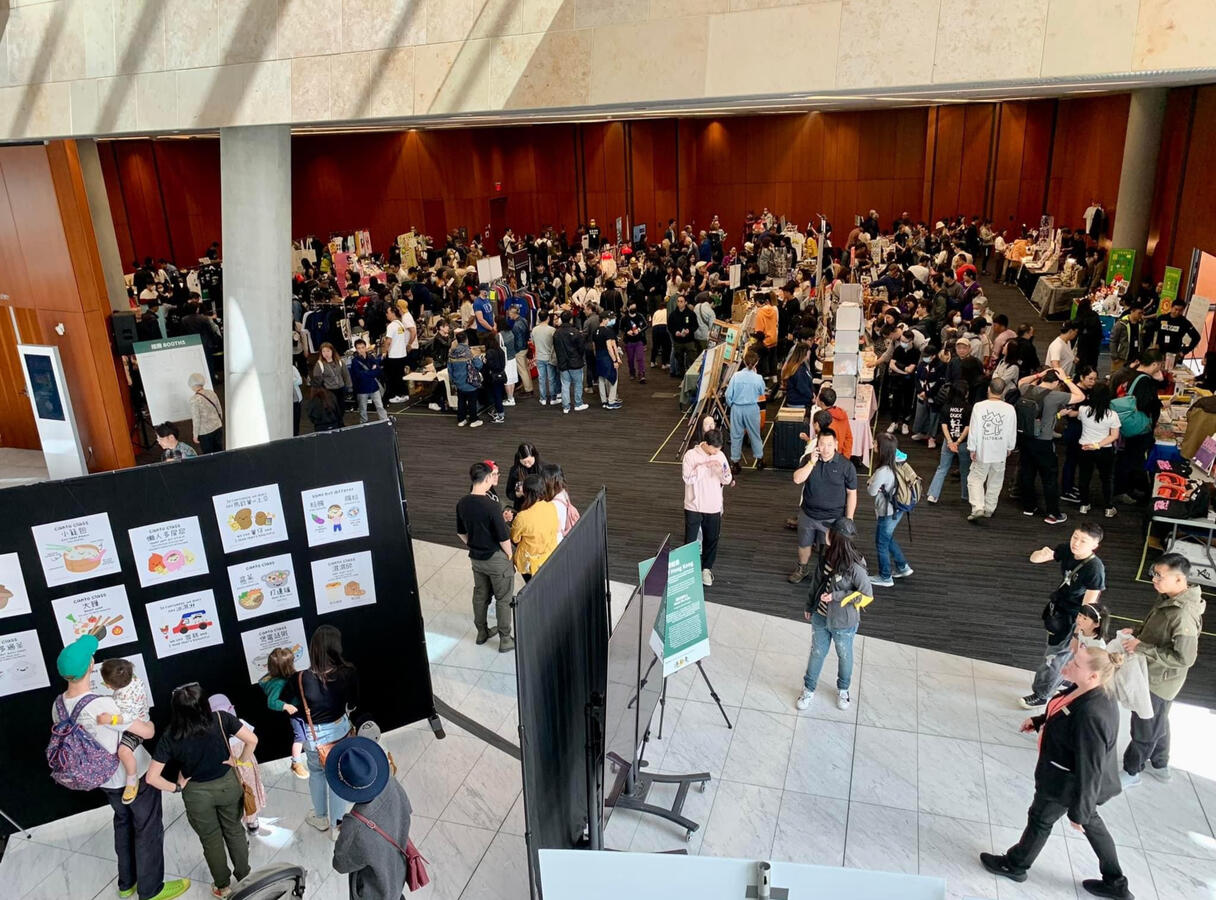 Urban Poet hosted &#39;&#39;Don&#39;t be a Stranger&#39;&#39; art show and a Pop-up Store at the Vancouver Hong Kong Fair 2023 at Anvil Centre, New Westminster, amassing over 6,000 attendees.